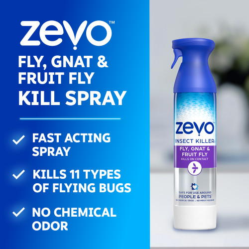 Zevo Flying Insect Killer - Fly, Gnat, & Fruit Fly 10oz - Image 2