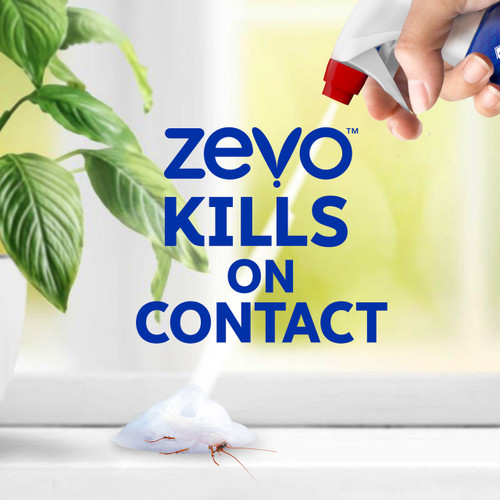 Zevo Trap & Kill Foam Insect Killer for Roaches & Spiders 16oz - Image 5